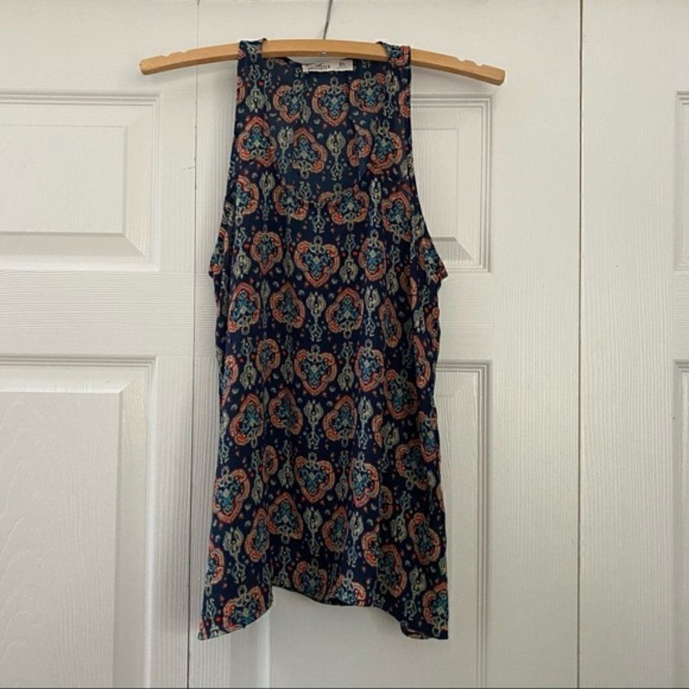 Hollister Women’s IKAT Design Tank Top
